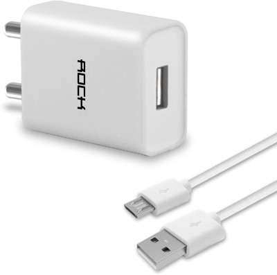 India Desire : Buy Rock ITG121 2.1 Amp Single Port Travel Mobile Charger (White, Cable Included) at Rs. 149 from Flipkart [Selling Price Rs 249]