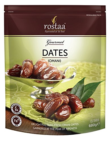 India Desire : Buy Rostaa Gourmet Dates, Omani, 680g at Rs. 270 from Amazon [Regular Price Rs 345]