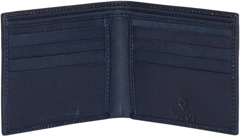 India Desire : Buy Rudot Men Blue Genuine Leather Wallet at Rs. 140 from Flipkart [Selling Price Rs 447]