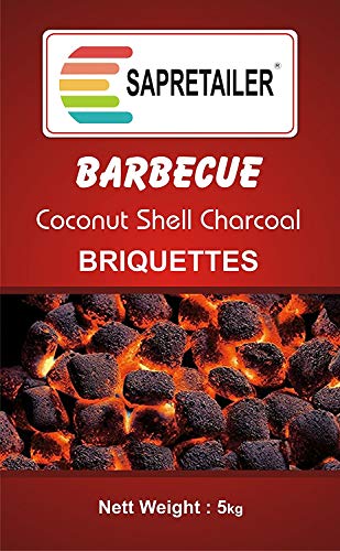 India Desire : Buy SAPRETAILER Coconut Shell Charcoal Briquettes for Barbecue 5Kg at Rs. 49 from Amazon [Apply Rs 50 Coupon]