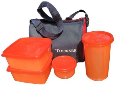 India Desire : Buy SS TOPWARE-1 4 Containers Lunch Box(750 ml) at Rs. 143 from Flipkart [Flat 84% Off]