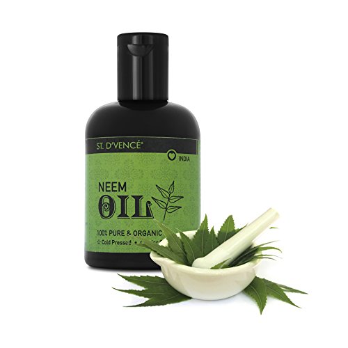 India Desire : Buy ST. D'VENCE 100% Pure and Organic Neem Coldpressed Natural Carrier Oil, Neem Oil (100 ml) at Rs. 220 from Amazon