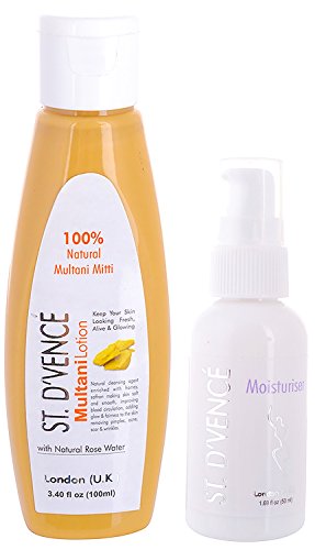 India Desire : Buy ST.D'VENCÉ Multani Mitti Lotion with Natural Rose Water - 100 ml At Rs. 99 From Amazon [MRP Rs 210]