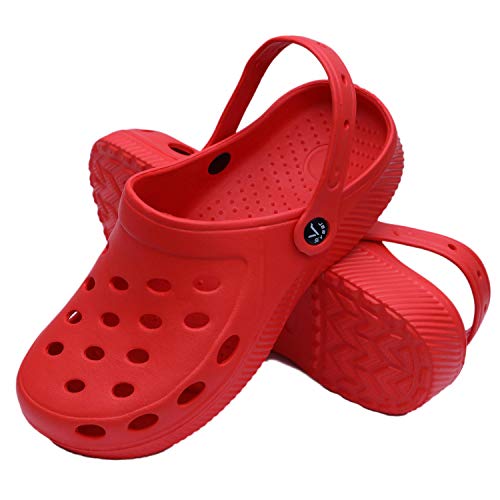 India Desire : Buy SVAAR Classic Clog Shoes - Unisex (IND -10 (EU-44), Red) at Rs. 40 Only From Amazon