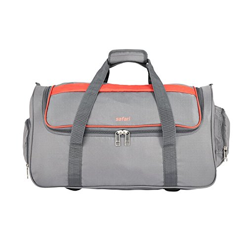 India Desire : Buy Safari Fabric 49 cms Grey Soft Sided Carry-On (Grid Duffle 55 Grey) at Rs. 795 from Amazon [Regular Price Rs 1191]