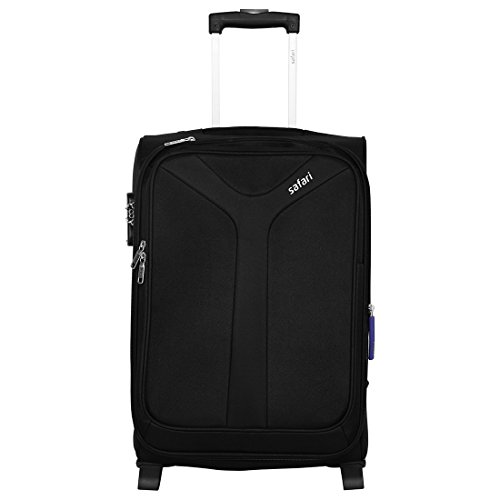 India Desire : Buy Safari Fabric 55 cms Black Soft Sided Carry-On (Kayak 2W 55  EC BLACK) at Rs. 1830 from Amazon [Regular Price Rs 2135]