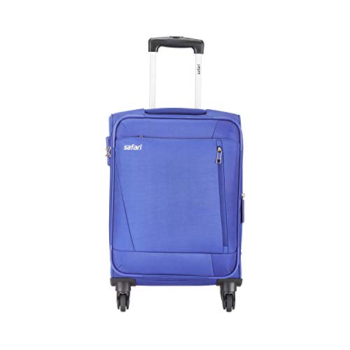 India Desire : Buy Safari Savage 77 Cms Polyester Blue Check-In 4 wheels  Soft Suitcase at Rs. 3048 from Amazon [Regular Price Rs 4564]