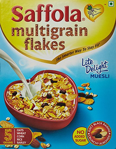 India Desire : Buy Saffola Multi-Grain Flakes Lite Delight - 225gm at Rs. 94 from Amazon [MRP Rs 145]