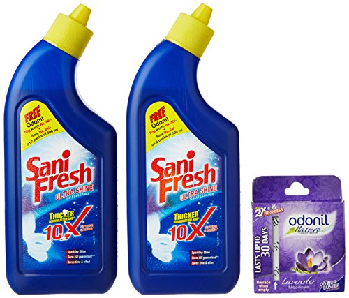 India Desire : Buy Sanifresh Toilet Cleaner - 500ml+500ml (Free Odonil Air Freshener - 50g) at Rs. 89 from Amazon [Selling Price Rs 128]