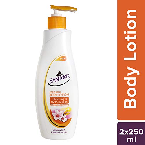 India Desire : Buy Santoor Body Lotion Whitening And UV Protection, 250ml (Pack Of 2) at Rs. 215 from Amazon