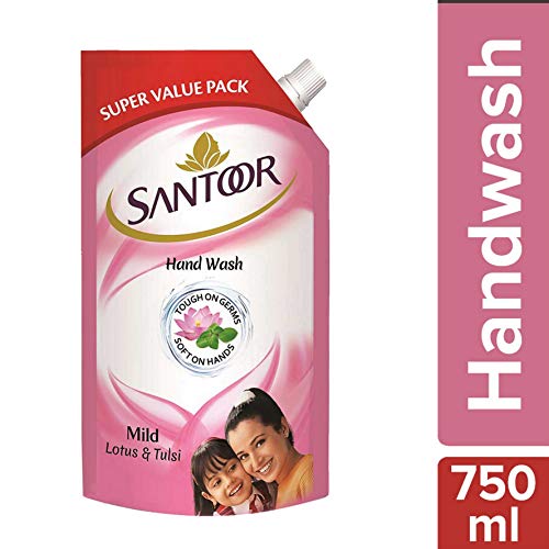 India Desire : Buy Santoor Handwash Mild 750ml at Rs. 99 from Amazon [MRP Rs 160]