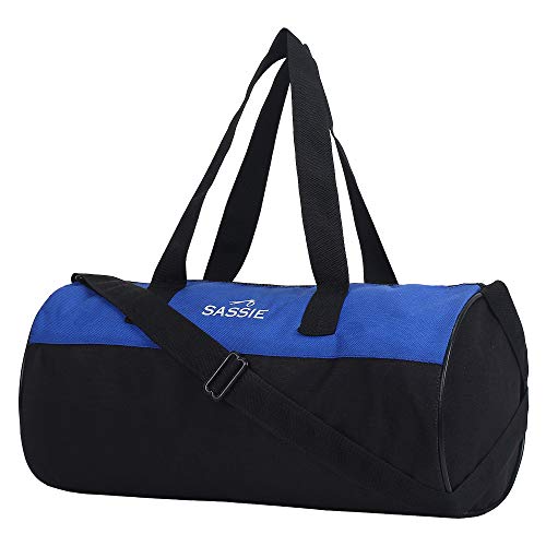 India Desire : Buy Sassie 12 LTR Black Blue Gym Bag & Duffel Bag (SSN-2015) at Rs. 149 from Amazon