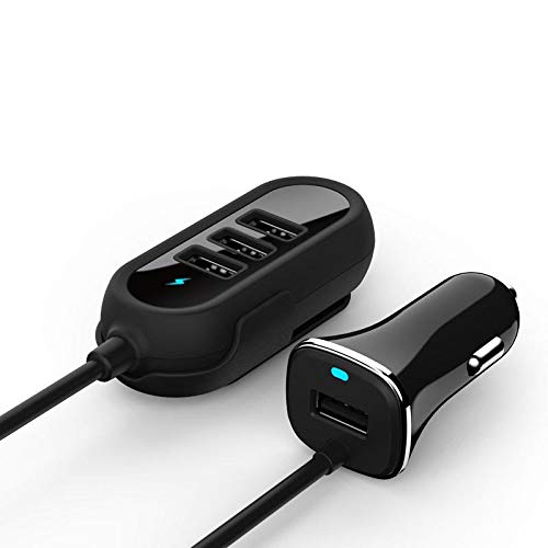 India Desire : Buy Sceva 4-Port USB Car Charger for Apple & Android Devices, 9.6A/48W, Black QC 3.0 at Rs. 199 from Amazon