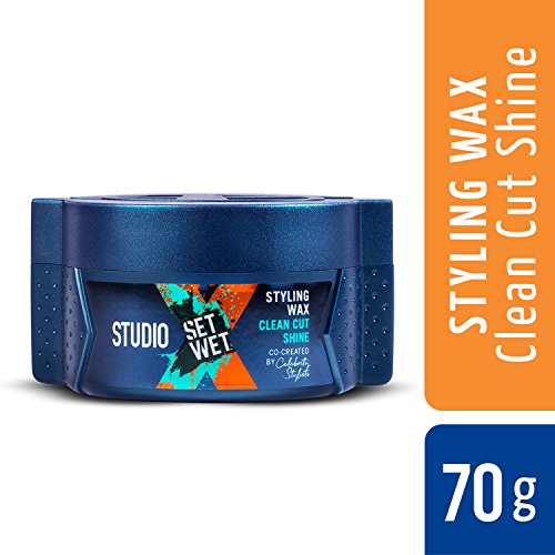 Buy Set Wet Studio X Hair Styling Wax For Men Clean Cut Shine 70