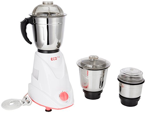 India Desire : Buy SignoraCare Eco Matic SCEM-2921 550-Watt Mixer Grinder with 3 Jars (Cream/Orange) at Rs. 999 from Amazon [Regular Price Rs 2390]