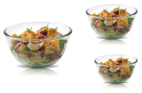 India Desire : Buy Signoraware Glass Bowl Set of 3, Transparent at Rs. 100 from Amazon [MRP Rs 1040]