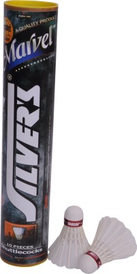 India Desire : Buy Silvers Marvel Feather Shuttle  - Multicolor (Slow, 75, Pack of 10) at Rs. 90 from Flipkart [Selling Price Rs 229]
