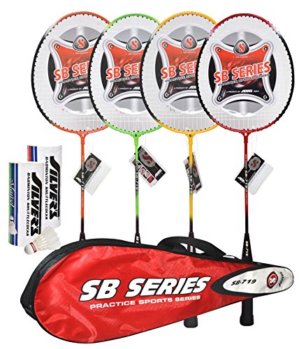 India Desire : Buy Silver's SB 719 Combo 4 Badminton Racquet at Rs. 449 from Amazon [Regular Price Rs 799]