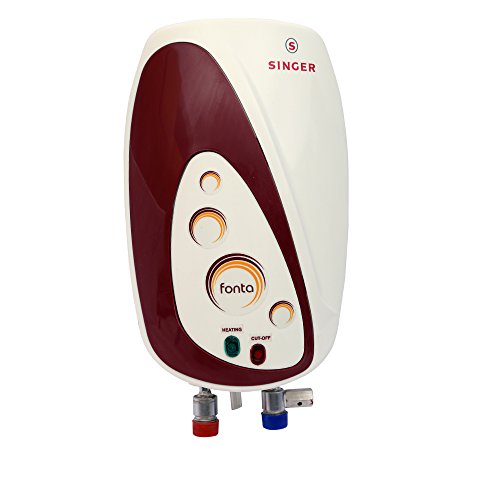 India Desire : Buy Singer Fonta Instant Water Heater with 1 LTR Capacity at Rs. 1499 from Amazon [Regular Price Rs 2199]