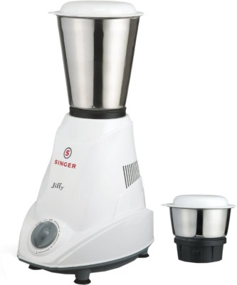 India Desire : Buy Singer Jiffy 500 W Mixer Grinder (White, 2 Jars) at Rs. 999 from Flipkart [Regular Price Rs 1299]