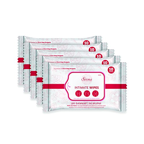 India Desire : Buy Sirona Intimate Wet Wipes - 30 Wipes (3 Pack - 10 Wipes Each) at Rs. 51 from Amazon [MRP Rs 225]