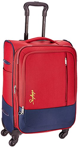 India Desire : Buy Skybags Romeo Polyester 58 cms Red Softsided Suitcase at Rs. 2600 from Amazon [Regular Price Rs 3529]
