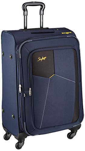 India Desire : Buy Skybags Rubik Polyester 68 Cms Blue Softsided Check-in Luggage (STRUW68EBLU) at Rs. 2899 from Amazon