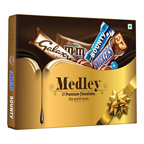 India Desire : Buy Snickers Medley Assorted Chocolate Gift Pack, 137.6 gm at Rs. 123 from Amazon [MRP Rs 150]