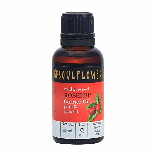 India Desire : Buy Soulflower Rosehip Oil for Wrinkles and Fine Lines, 30ml at Rs. 404 from Amazon [Regular Price Rs 646]