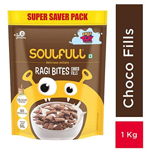India Desire : Buy Soulful Ragi Bites with Choco Fills Combo Pack, 1kg at Rs. 250 from Amazon [Other Seller Price Starts @Rs 470]