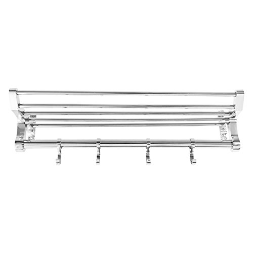 India Desire : Buy Spartan TR 1501 B-18 Steel 18 Inch Chrome Plated Folding Towel Rack (Silver) at Rs. 619 from Amazon [MRP Rs 2799]