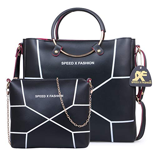 India Desire : Buy Speed X Fashion Women's Handbags And Shoulder Bag Combo (Black) at Rs. 474 from Amazon