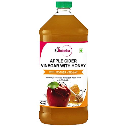 India Desire : Buy St.Botanica Natural Apple Cider Vinegar with Mother Vinegar - 500 ml From Rs 229 At Amazon [regular Price Rs 349]