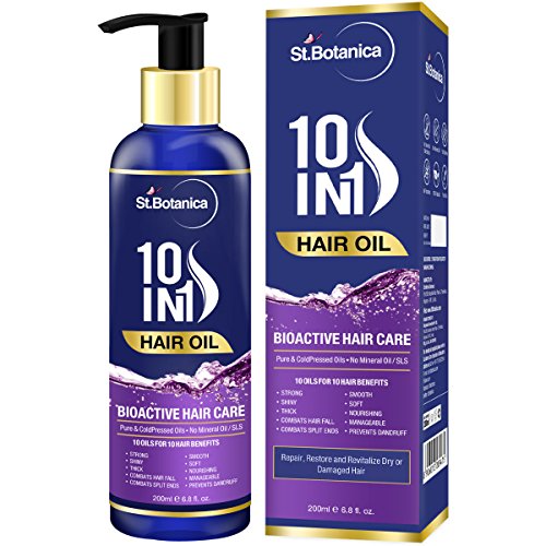 India Desire : Buy StBotanica 10 In 1 Bioactive Hair Oil (10 Pure Oils in 1) 200ml at Rs. 377 from Amazon [Regular Price Rs 759]