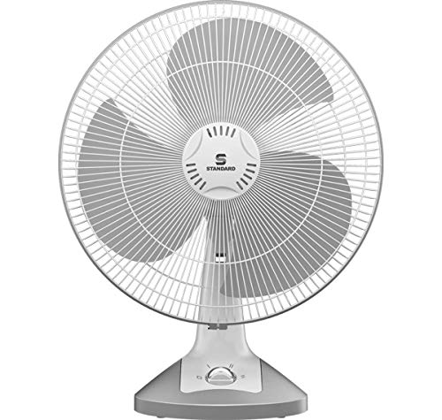 India Desire : Buy Standard Beta Hs 400mm Table Fan (White/Grey) at Rs. 1547 from Amazon [Regular Price Rs 2439]
