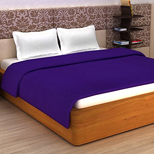 India Desire : Buy Story@Home Super Soft Plain Polar Fleece Double Blanket - Blue at Rs. 139 from Amazon [Regular Price Rs 399]