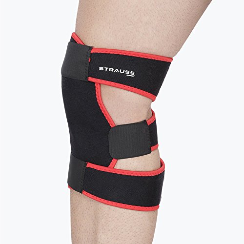 India Desire : Buy Strauss Adjustable Knee Support, Free Size (Black) at Rs. 235 from Amazon [Regular Price Rs 599]