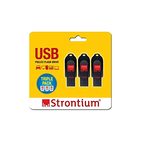 India Desire : Buy Strontium 16GB USB Pollex-Pack of 3 at Rs. 599 from Amazon [Regular Price Rs 643]