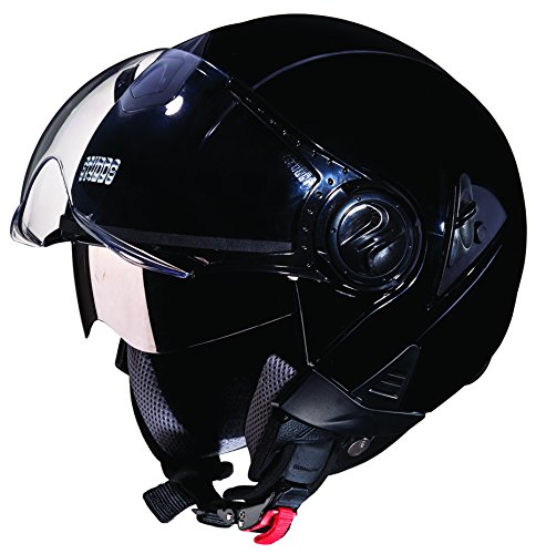 India Desire : Buy Studds Downtown SUS_DONOFH_BLKL Open Face Helmet at Rs. 999 from Amazon [Regular Price Rs 1675]
