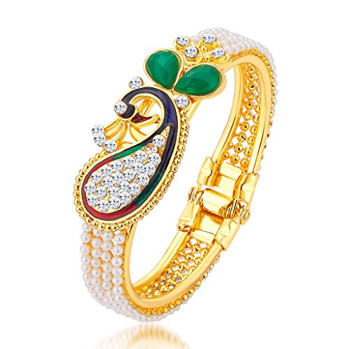 India Desire : Buy Sukkhi Kadaa Bracelet for Women (Golden) at Rs. 79 from Amazon [Regular Price Rs 129]