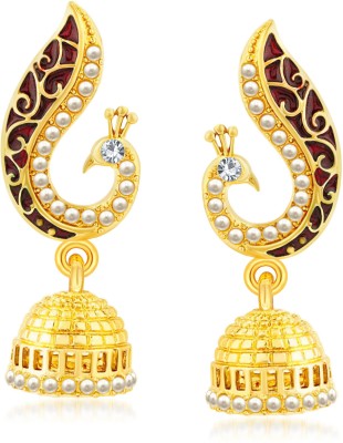 India Desire : Buy Sukkhi Modern Peacock Alloy Jhumki Earring at Rs. 74 from Flipkart [MRP Rs 495]