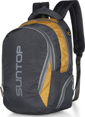 India Desire : Buy Suntop Suntop Neo 3 25 L Medium Laptop Backpack(Grey, Yellow) at Rs. 339 from Flipkart [Regular Price Rs 854]