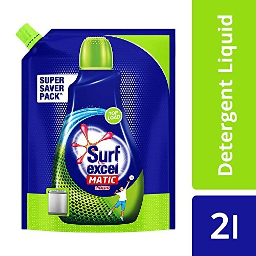 India Desire : Buy Surf Excel Top Load Matic Liquid Detergent Pouch - 2 L at Rs. 306 from Amazon [Apply 10% Off Coupon]