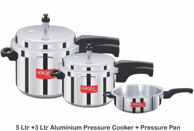 India Desire : Buy Surya Accent Cook Pal Pressure Cooker [5lt + 3lt + 2lt] At Rs 999 From Shopclues
