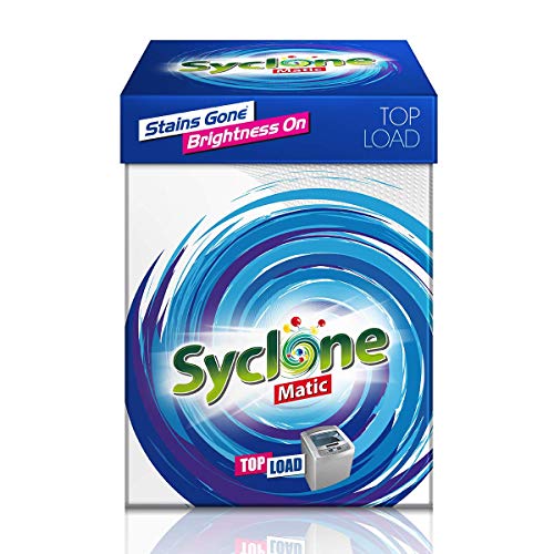 India Desire : Buy Syclone Matic Detergent Powder for Top Load Washing Machine, 2kg at Rs. 224 from Amazon