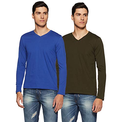 India Desire : Buy Symbol Mens Regular Fit T-Shirt (Pack of 2) at Rs. 309 from Amazon