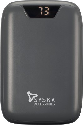India Desire : Buy Syska 10000 mAh Power Bank (P1001-GY)(Grey, Lithium Polymer) at Rs. 699 from Flipkart [Selling Price Rs 999]