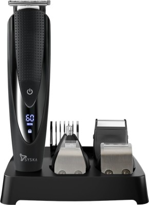 India Desire : Buy Syska HT4500K  Runtime: 60 min Trimmer for Men(Black) at Rs. 1249 from Flipkart [Regular Price Rs 1799]