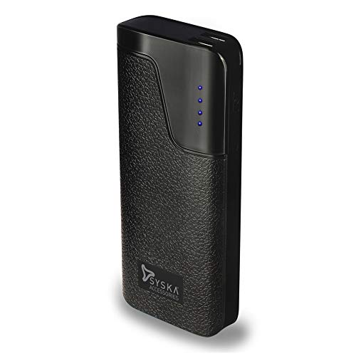 India Desire : Buy Syska Power Vault100 10000mAH Lithium Ion Black at Rs. 599 from Amazon [Regular Price Rs 749]