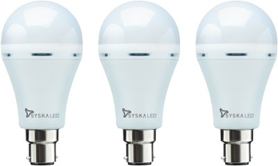 India Desire : Buy Syska SSK-EMB-09-01 Pack of 3 Bulb Emergency Light(White) at Rs. 799 from Flipkart [Regular Price Rs 999]